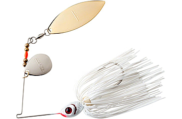 Image of Booyah Tandem Blade Spinnerbait, 1/2oz, Snow White, BYBT12615