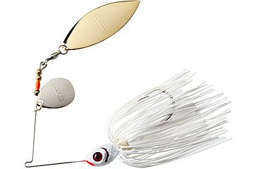 Image of Booyah Tandem Blade Spinnerbait, 3/8oz, Snow White, BYBT38615