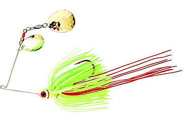 Image of Booyah Tux &amp; Tails Spinnerbait, 3/8oz, Wounded Limetreuse, BYTCC38675