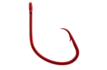 Image of Boss Kat Super Boss Circle Hook, Offset, Boss Red, Size 8/0, BK84Z 8/0