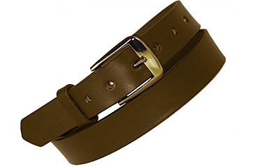 Image of Boston Leather 1.25in Smooth No Line Off Duty Belt - Men's, Plain, Brown, Size 58, 6580NL-BRN-1-58
