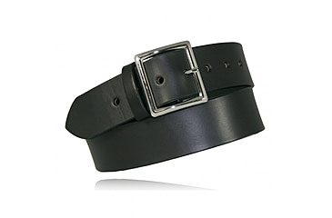 Image of Boston Leather 1 3/4 Garrison Stretch Belt, Black - 6505E-1-28