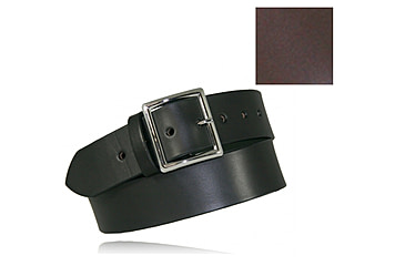 Image of Boston Leather 1 3/4 Garrison Stretch Belt, Brown - 6505E-BRN-1-44