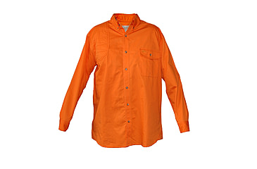 Image of Boyt Harness Mens Hu165 Deluxe Plantation Shirt, Blaze Orange, Medium 15322