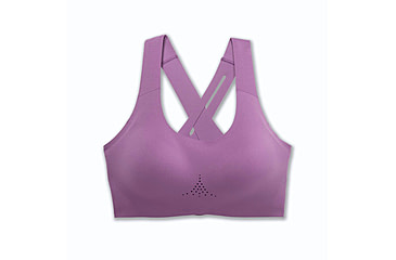 Image of Brooks 2.0 Dare Crossback Run Bra - Womens, Washed Plum, 32AB, 350084516.032AB
