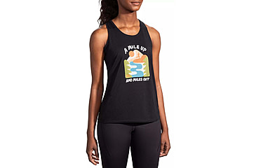 Image of Brooks 3.0 Distance Tank - Womens, Black Colorado 24, Large, 221670076.035