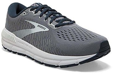 Image of Brooks Addiction GTS 15 Running Shoes - Womens, Wide, Grey/Navy/Aqua, 8.5, 1203521D099.085