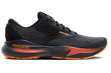 Image of Brooks Adrenaline GTS 24 Road Running Shoes - Mens, Black/Ebony/Burnt Sienna, 11.0 US/Medium, 1104371D066.110