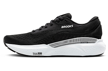 Image of Brooks Adrenaline GTS 24 Road Running Shoes - Mens, Black/White, 9.0 US/Medium, 1104371D087.090