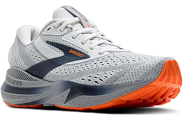Image of Brooks Adrenaline GTS 24 Road Running Shoes - Mens, White/Peacoat/Alloy, 12.0 US/Medium, 1104371D129.120