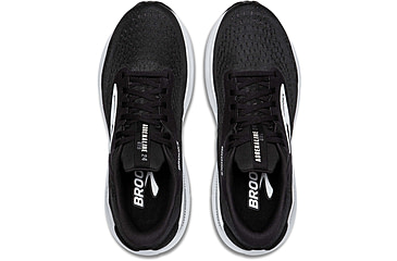 Image of Brooks Adrenaline GTS 24 Road Running Shoes - Womens, Black/White, 6.5 US/Medium, 1204261B087.065