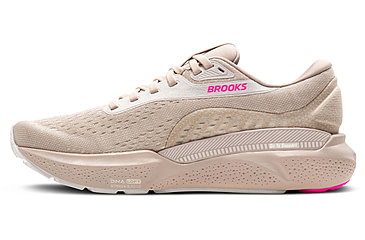 Image of Brooks Adrenaline GTS 24 Road Running Shoes - Womens, Chateau Grey/Coconut/Pink, 6.5 US/Medium, 1204261B159.065