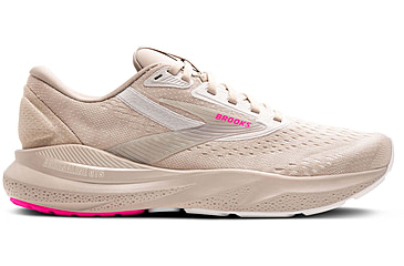 Image of Brooks Adrenaline GTS 24 Road Running Shoes - Womens, Chateau Grey/Coconut/Pink, 6.5 US/Medium, 1204261B159.065