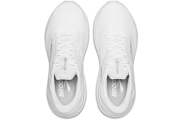 Image of Brooks Adrenaline GTS 24 Road Running Shoes - Womens, White/Oyster/Alloy, 6.5 US/Medium, 1204261B148.065