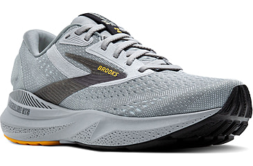 Image of Brooks Adrenaline GTS 24 Running Shoes - Mens, Alloy/White/Gold Fusion, 12 US, 1104371D084.120