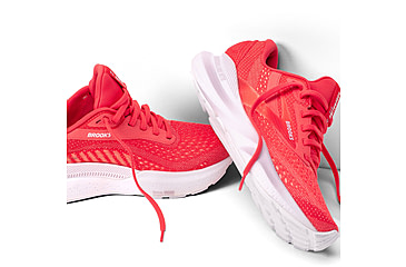 Image of Brooks Adrenaline GTS 24 Running Shoes - Womens, Cayenne/Thistle/White, 9.5 US, 1204261B613.095