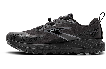 Image of Brooks Cascadia 18 Trailrunning Shoes - Mens, Black/Blackened Pearl/Grey, 12.0 US/Medium, 1104261D072.120