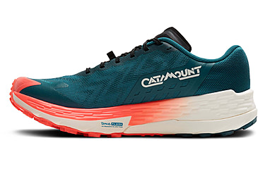 Image of Brooks Catamount 4 Trailrunning Shoes - Mens, Legion Blue/Celestial/Flame, 11.0 US/Medium, 1104411D407.110