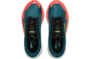 Image of Brooks Catamount 4 Trailrunning Shoes - Mens, Legion Blue/Celestial/Flame, 11.0 US/Medium, 1104411D407.110