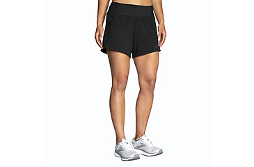 Image of Brooks Chaser 5 Short - Womens, Black, Medium, 221465001.030