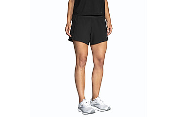 Image of Brooks Chaser 5 Short - Womens, Black, Medium, 221465001.030