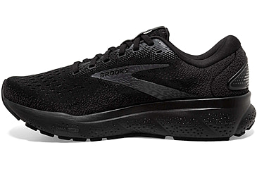 Image of Brooks Ghost 16 Road Running Shoes - Mens, Black/Black/Ebony, 11.5 US/Medium, 1104181D020.115