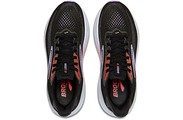 Image of Brooks Ghost 17 Road Running Shoes - Womens, Black/Purple/Coral, 6, 1B, 1204311B080.060