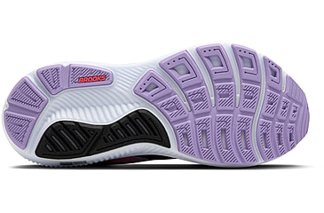 Image of Brooks Ghost 17 Road Running Shoes - Womens, Black/Purple/Coral, 6, 1B, 1204311B080.060