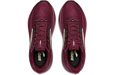 Image of Brooks Ghost 17 Road Running Shoes - Womens, Burgundy/Pink/Green, 6.5, 1B, 1204311B581.065