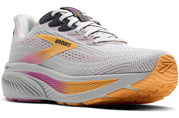 Image of Brooks Ghost 17 Road Running Shoes - Womens, Oyster/Apricot/Pink, 9.5 US/Medium, 1204311B070.095