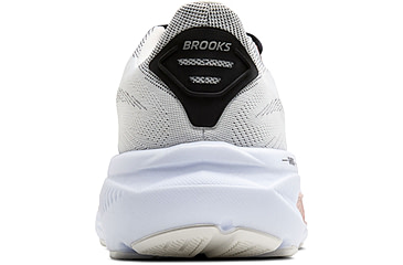 Image of Brooks Ghost 17 Road Running Shoes - Womens, White/Black/Rose Gold, 9, 1B, 1204311B105.090