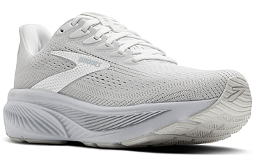 Image of Brooks Ghost 17 Road Running Shoes - Womens, White/White/Grey, 6, 1B, 1204311B151.060