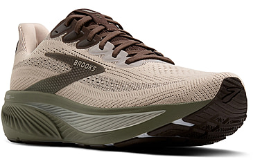 Image of Brooks Ghost 17 Rosd Running Shoes - Mens, Chateau Gray/Brown/Olive, 10, 1D, 1104421D297.100