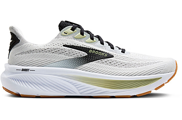 Image of Brooks Ghost 17 Rosd Running Shoes - Mens, White/Black/Tea, 12, 1D, 1104421D191.120