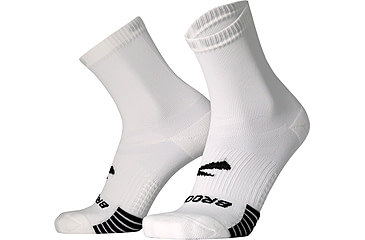 Image of Brooks Ghost Lite Crew 2-Pack Sock, White, L, 280490100.035