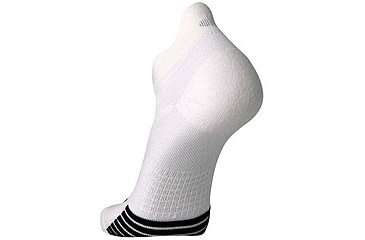 Image of Brooks Ghost Lite No Show 2-Pack Sock, White, L, 280496100.035
