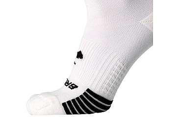 Image of Brooks Ghost Lite Quarter 2-Pack Sock, White, XL, 280497100.040