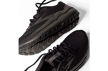 Image of Brooks Ghost Max 2 Road Running Shoes - Mens, Black/Black/Ebony, 11.5 US/Medium, 1104311D020.115