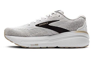 Image of Brooks Ghost Max 2 Road Running Shoes - Mens, White/Pelican/Oyster, 11.0 US/Medium, 1104311D125.110
