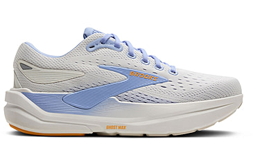 Image of Brooks Ghost Max 3 Road Running Shoes - Womens, Coconut/Blue Heron/Orange, 9, 1B, 1204571B151.090
