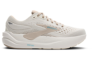 Image of Brooks Ghost Max 3 Road Running Shoes - Womens, Coconut/Chateau Grey/Blue, 10, 1B, 1204571B181.100