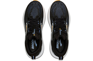 Image of Brooks Glycerin 22 Road Running Shoes - Mens, Black/Country Blue/Orange Pop, 8, 1D, 1104451D013.080