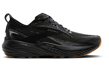 Image of Brooks Glycerin 22 Road Running Shoes - Mens, Black/Primer Gray/Biscuit, 13, 1D, 1104451D089.130
