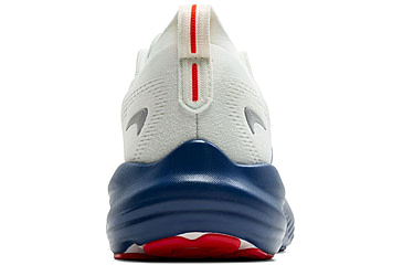 Image of Brooks Glycerin 22 Road Running Shoes - Mens, Gray/Navy Peony/Fiery Red, 9.5, 1D, 1104451D404.095