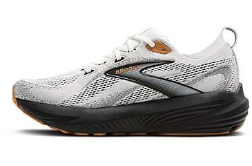 Image of Brooks Glycerin 22 Road Running Shoes - Mens, White/Grey/Black, 11.5, 1D, 1104451D135.115