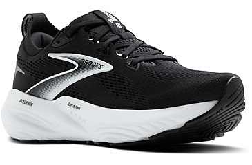 Image of Brooks Glycerin 22 Road Running Shoes - Womens, Black/Grey/White, 8.0 US/Wide, 1204341D090.080