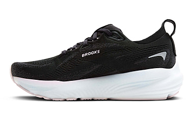 Image of Brooks Glycerin 22 Road Running Shoes - Womens, Black/Orchid Ice/White, 7.5 US/Medium, 1204341B024.075