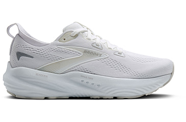 Image of Brooks Glycerin 22 Road Running Shoes - Womens, White/White/Grey, 9.5, 1B, 1204341B151.095