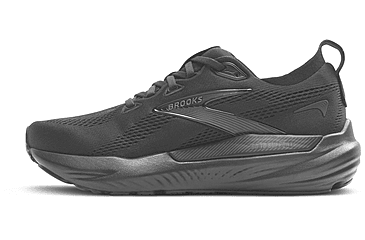 Image of Brooks Glycerin GTS 22 Road Running Shoes - Mens, Black/Black/Ebony, 10.0 US/Medium, 1104461D020.100