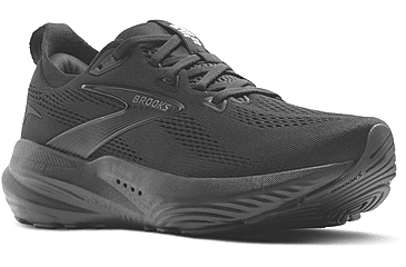 Image of Brooks Glycerin GTS 22 Road Running Shoes - Mens, Black/Black/Ebony, 10.0 US/Medium, 1104461D020.100